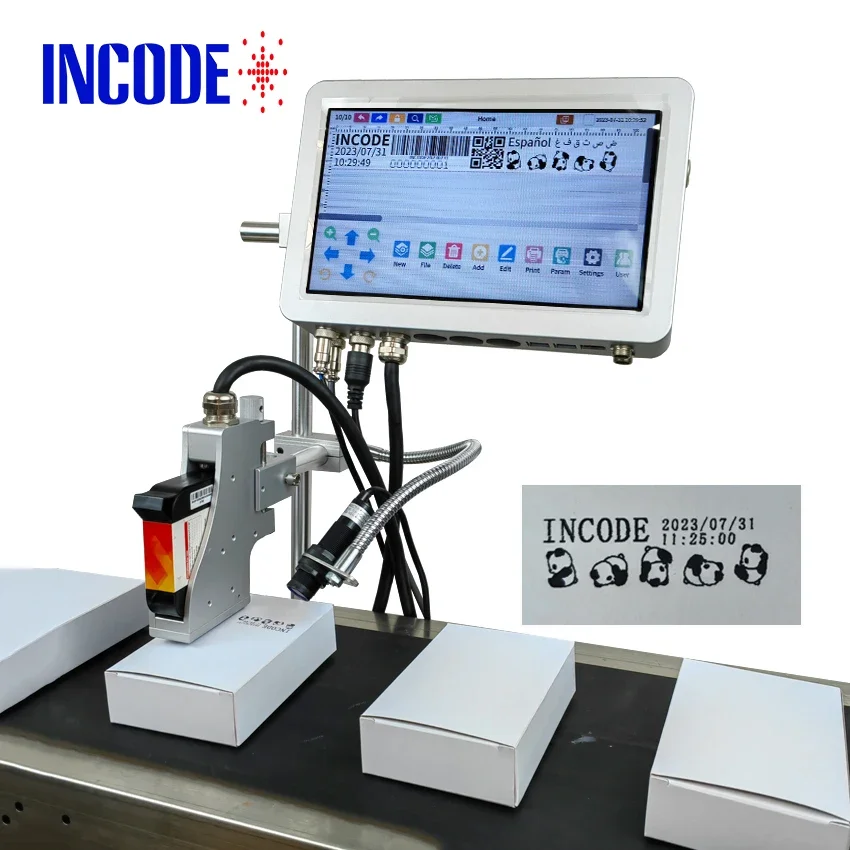 

INCODE 2024 Online digital smart tij thermal inkjet printer ink jet coding machine expiry date code printer for plastic bottle