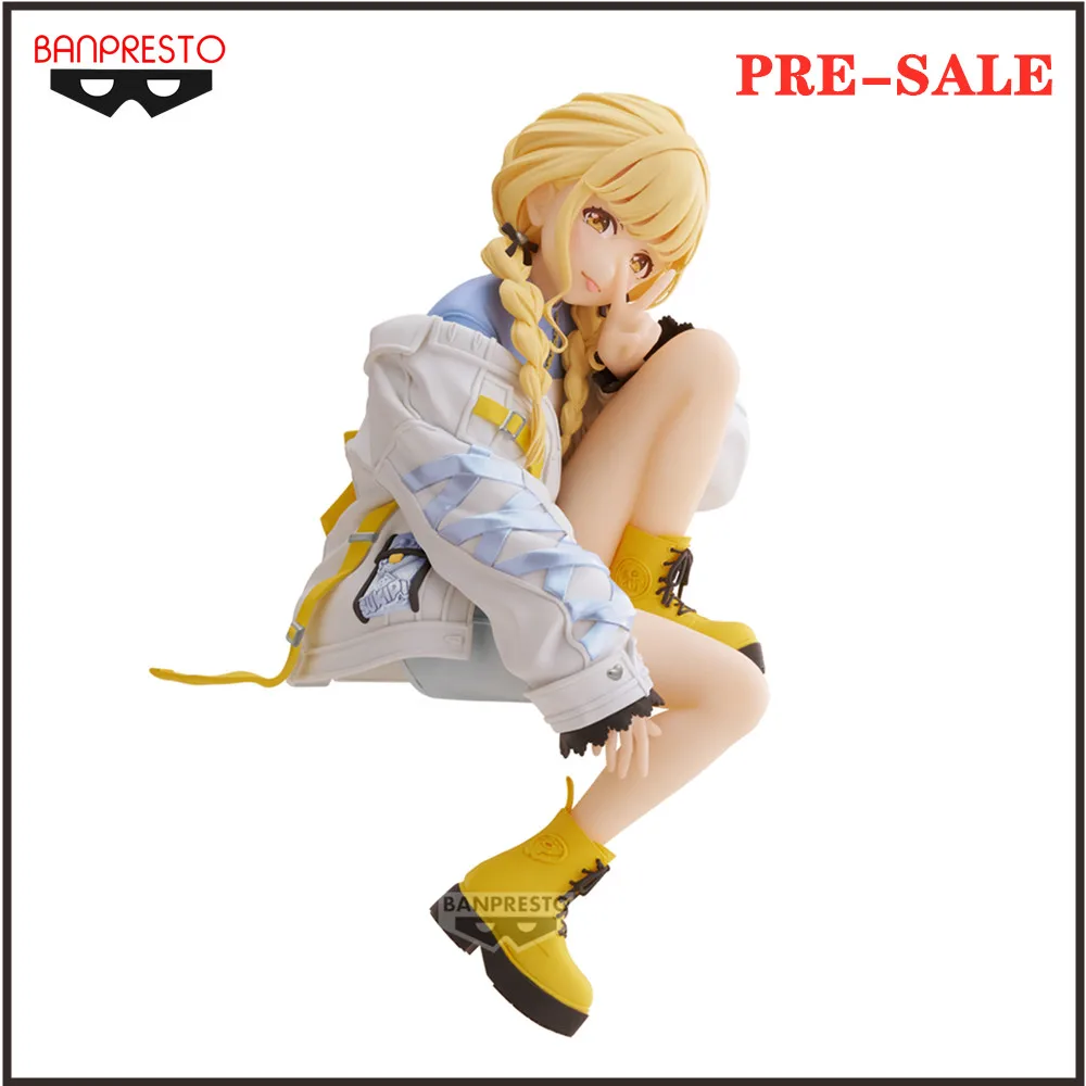 Original Bandai Anime Figure THE IDOLM@STER Gakuen ESPRESTO-Charming pose-Kotone Fujita Action Figurine Banpresto Toys Model