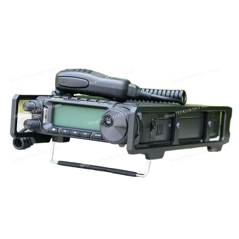 Tactical Shield Side Handle for Shortwave Radio, Outdoor Protective Bracket Fit FT-891