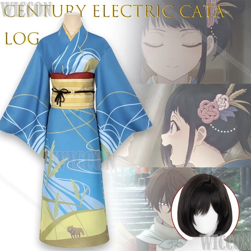 Catálogo Eléctrico del Siglo XX, Kimono Momo Kawa, Cosplay, Réplica Auténtica, Traje de Anime, Edición Especial Navidad, Carnaval
