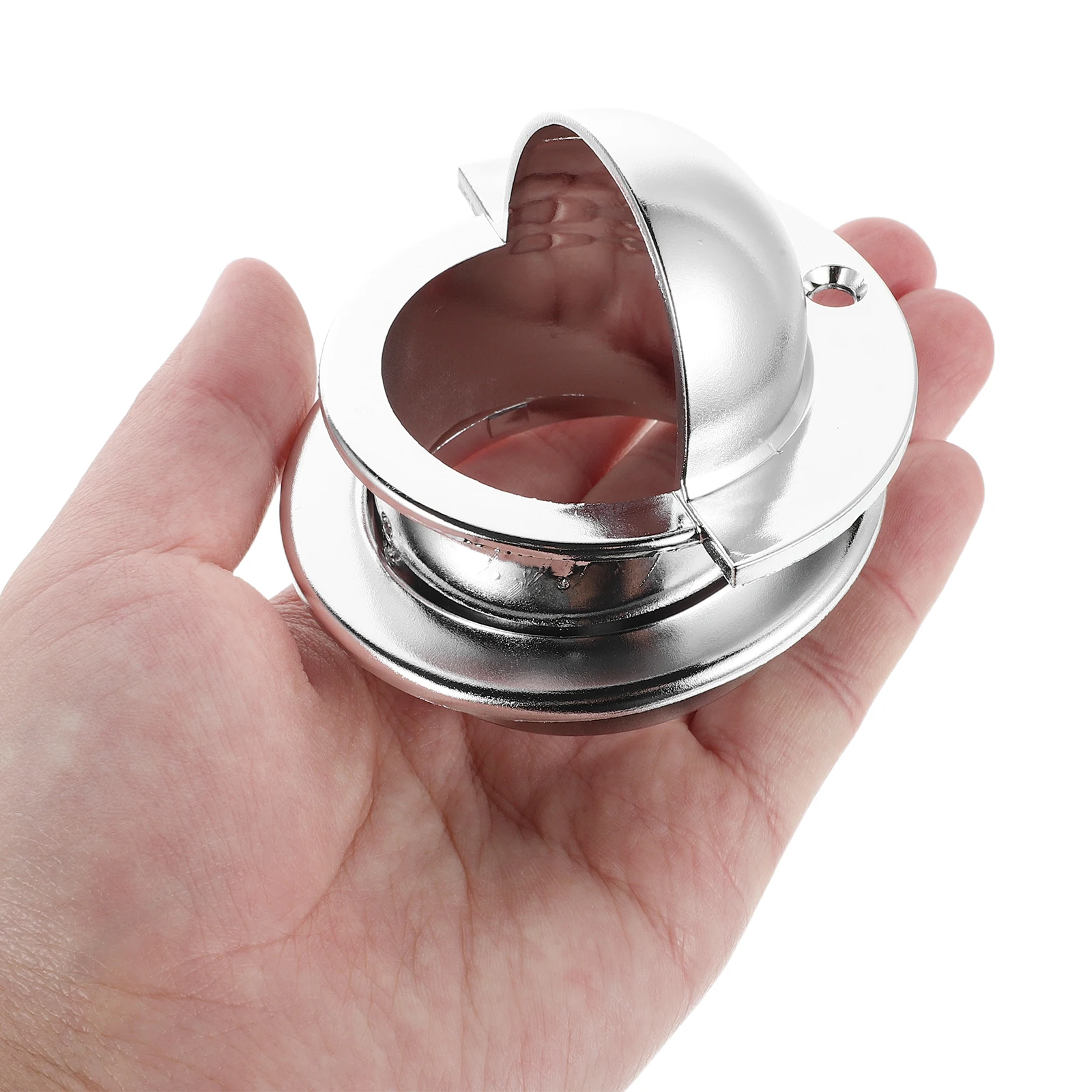 

8Pcs Foosball Entry Dish Universal Plastic Ball Return Cup Screw Mount Goal Insert Table Football Goal Protector Silver Chrome