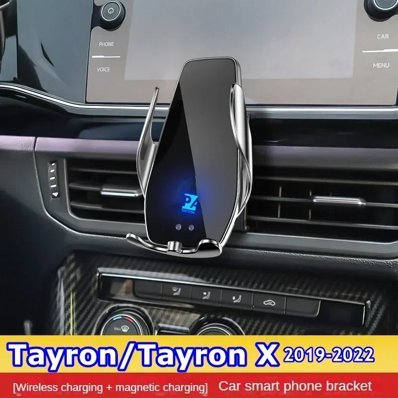 

2019-2022 для Volkswagen VW Tayron X фотодержатель Беспроводное зарядное устройство автомобильное крепление навигационный Кронштейн Поддержка GPS