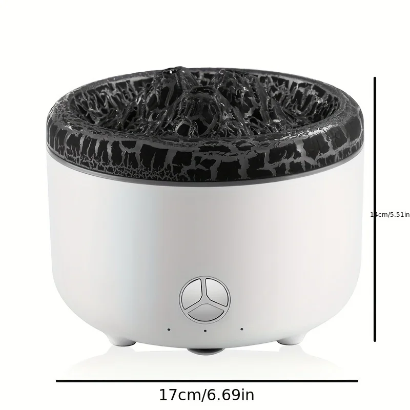 

Versatile 16.91oz Aroma Diffuser & Humidifier with Night Light - USB Powered, Remote Control, Perfect for Bedroom, Office, and B