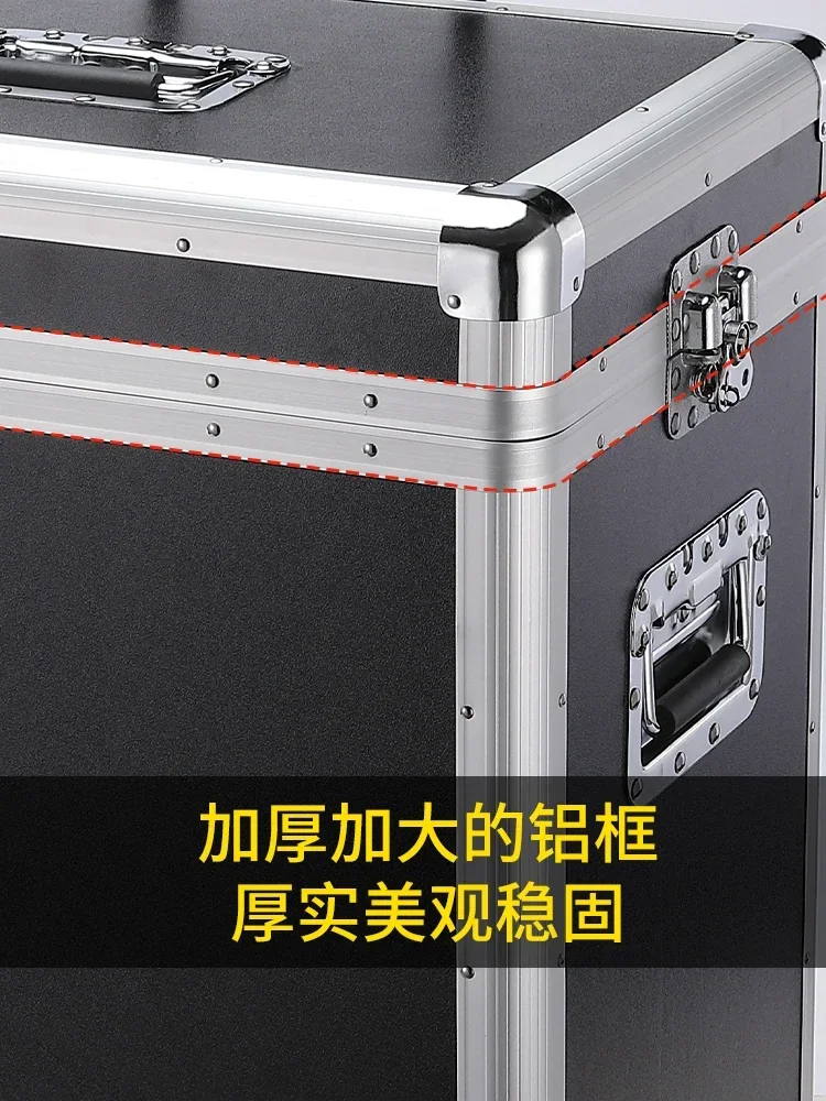 Install Desktop Computer Rod Storage Box Host Carrying Case Handling Display Transport Bag All-in-one Suitcase