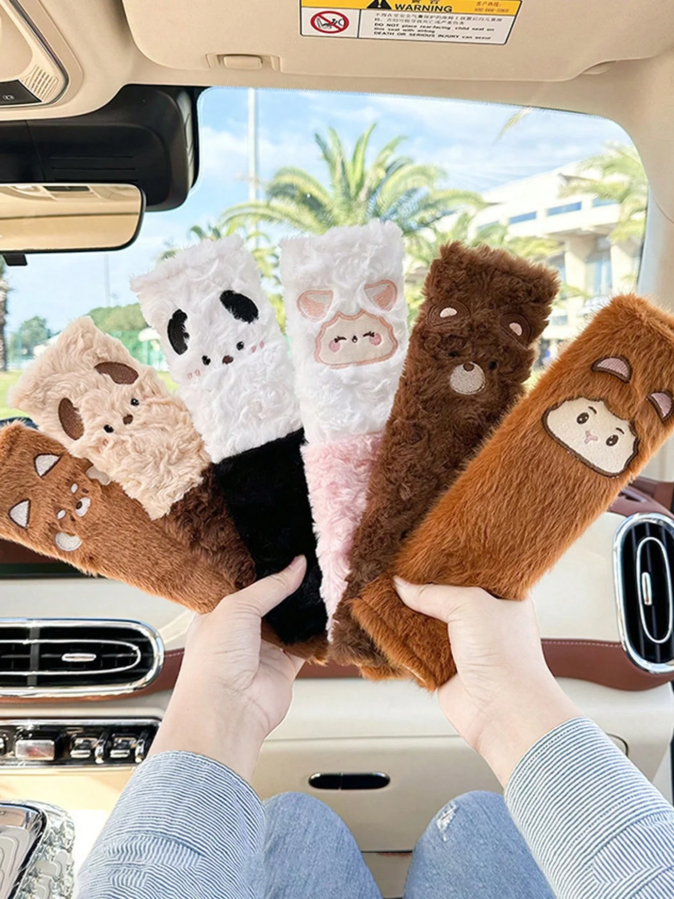 

Плюшевые подплечники с милыми животными — мягкие и удобные, антифрикционные и облегчения давления, приятная для кожи ткань, установка на липучке,