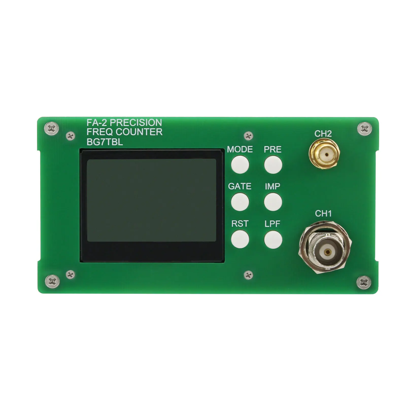 

FA-2-26.5G PLUS 1Hz-26.5GHz 11Bit/Sec 10MHz OCXO Frequency Counter Frequency Meter with Power Adapter