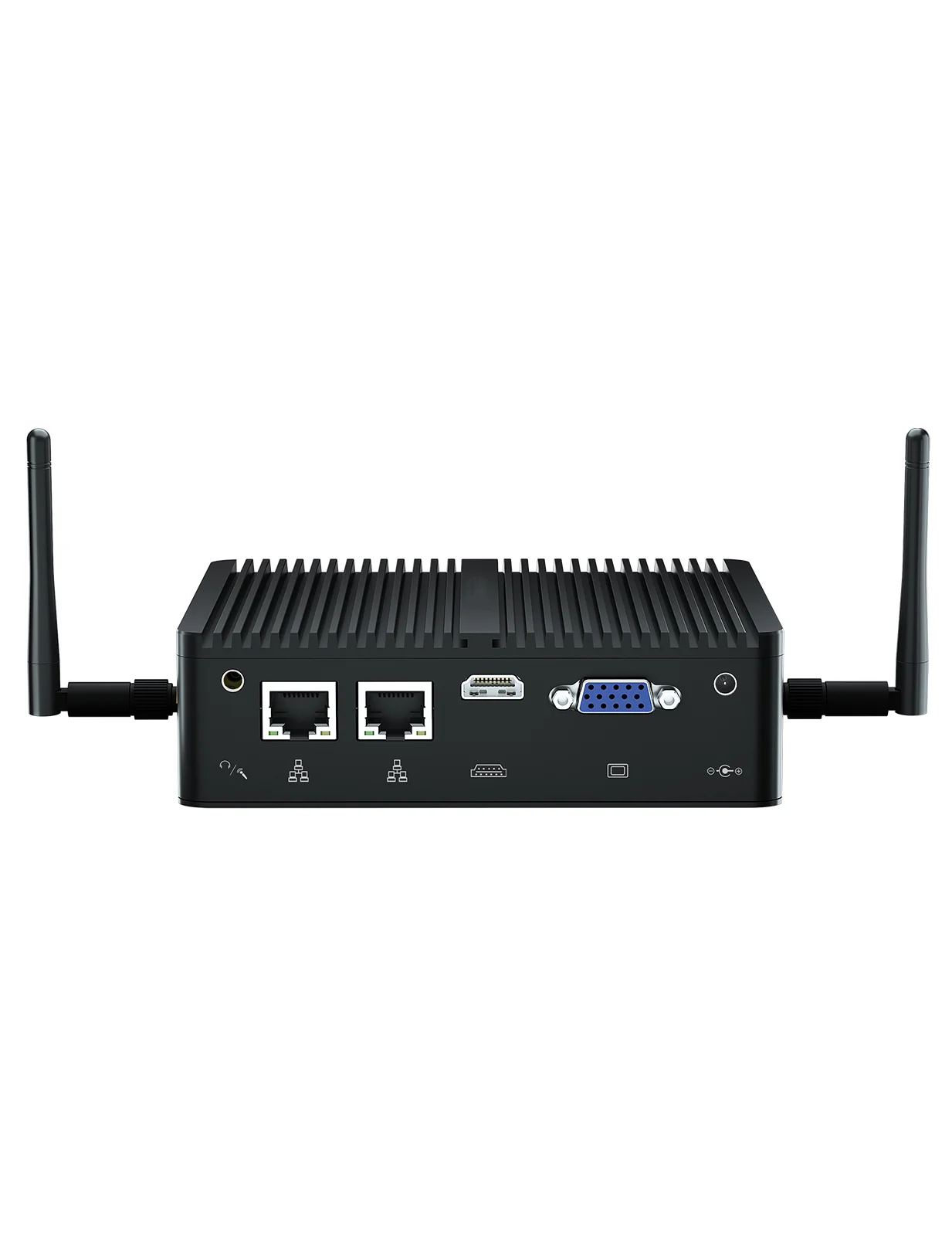 Hystou MINI คอมพิวเตอร์ Intel NUC Celeron J4125 SSD M.2 pfsense Firewall Server windows11 Pro Key Linux ITX fanless คอมพิวเตอร์ขนาดเล็ก