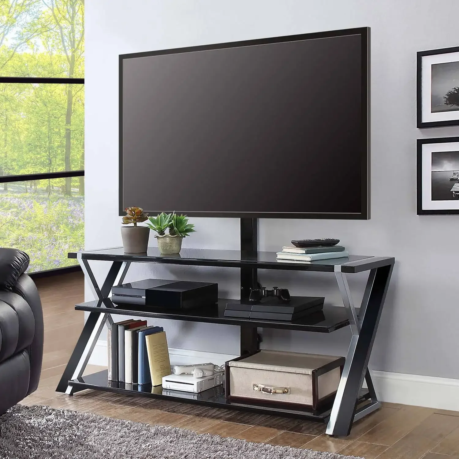 3-in-1 Television Stand for TVs up to 70