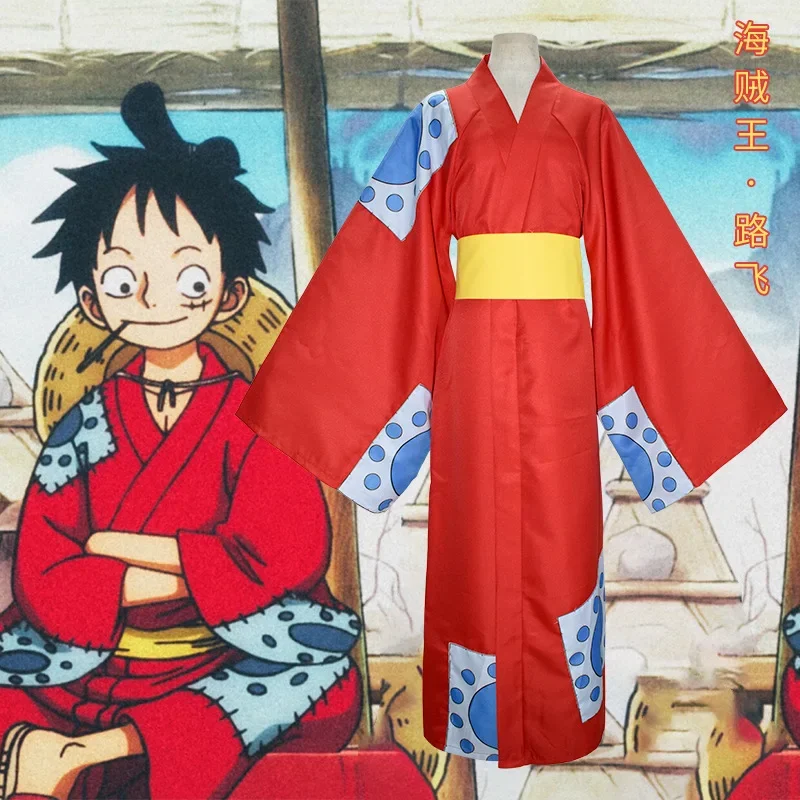 

Adult Cosplay Monkey·D·Luffy Man Anime Costume