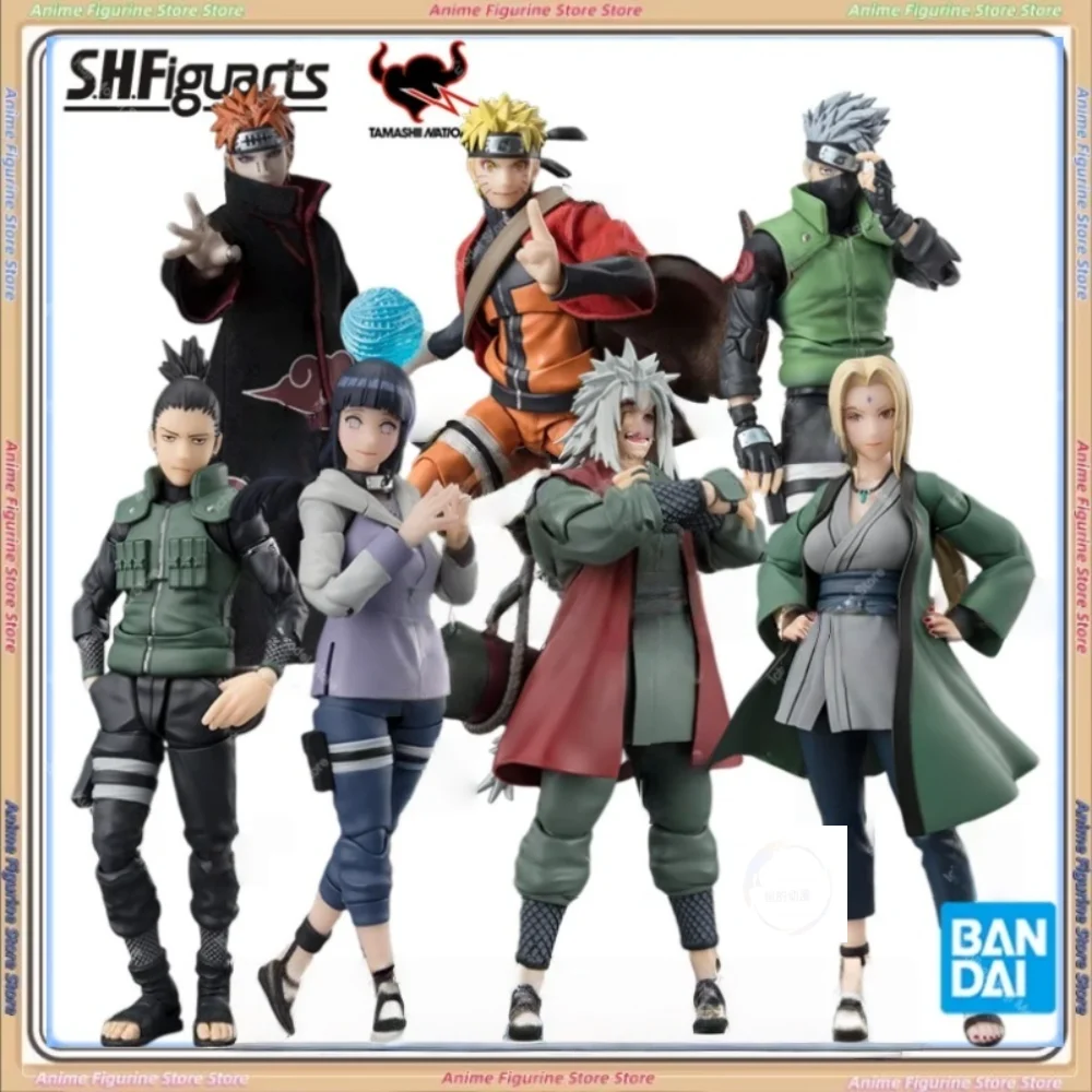 

Оригинальный Bandai Naruto Shippuden S.H.Figuarts Shf Pain Tendo Tsunade Hinata Hyuga JIRAIYA Uchiha Itachi Фигурки Модель игрушки