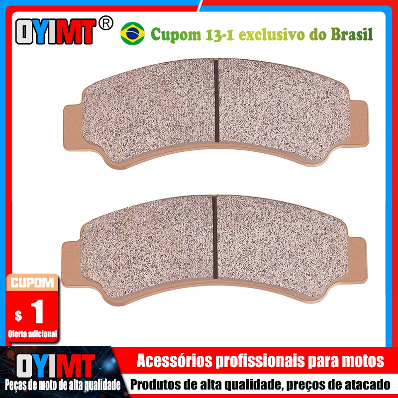 Pastilhas de freio dianteiras sinterizadas para motocicleta CF MOTO Z Force 1000 950 Z-Force 400 C-Force U-Force 400 500 600 950 Acessórios