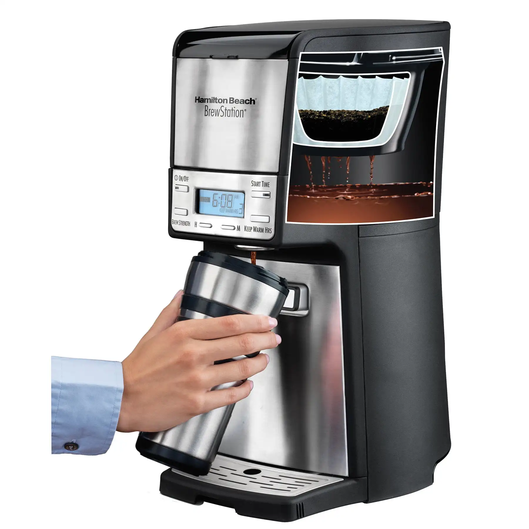 

Кофеварка Brewstation Summit Ultra на 12 чашек | Модель # 48465