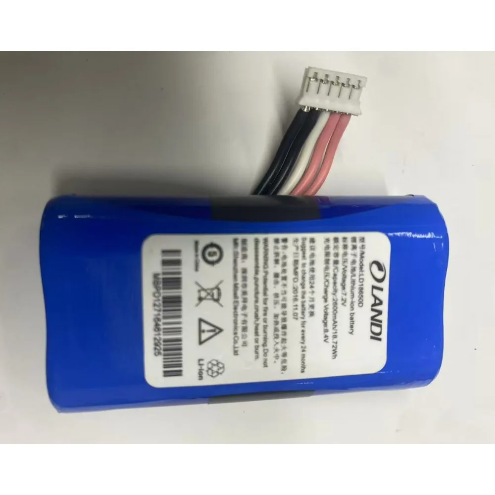 

Высококачественный аккумулятор для LANDI LD18650D 7,2 В 2600 мАч 18,72 Втч аккумулятор