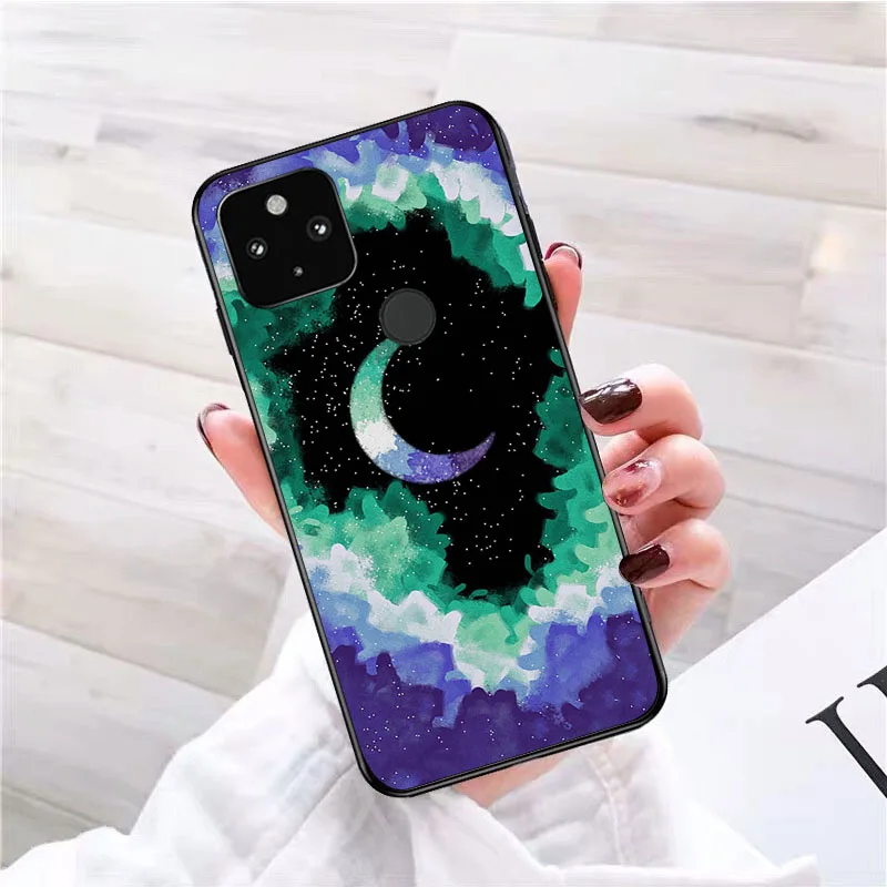 Moon Lgbt pride art Phone Case for Google Pixel 9 Pro XL 8 7 6 Pro Pixel 8A 7A 6A 4A 3A 3XL Pixel 8 7 6 5 4