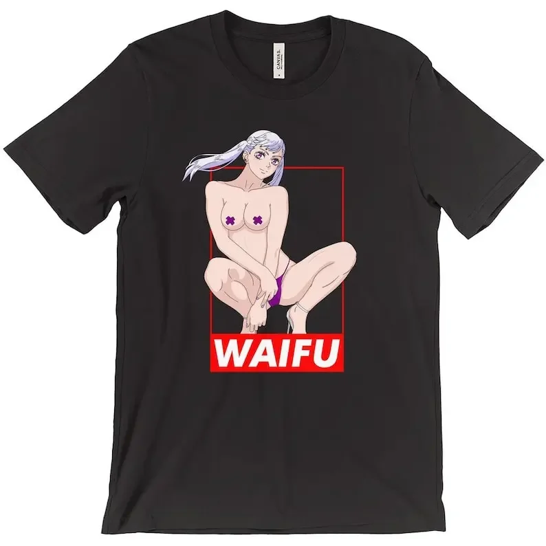 Anime girl Witch Ecchi, Sexy, Lewd, Fetish girl T-Shirts