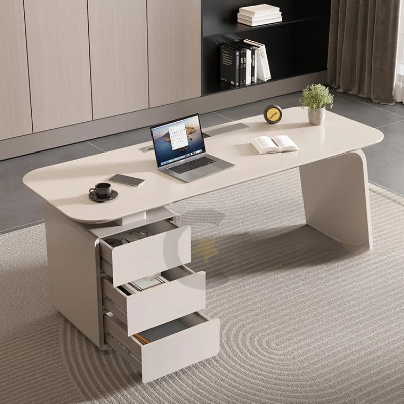 Room Desk Corner Office Furniture Standing Multifunctional Organizer Reading Computer Professional Home Tafel Desks Study Work