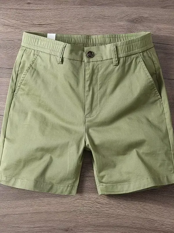 

Летние мужские шорты 2026: облегающие, хлопковые, повседневные, с высокой эластичностью, до колена, удобные, дышащие, для ежедневной носки