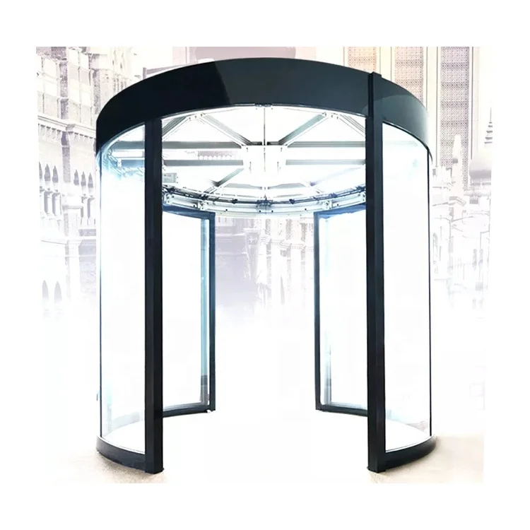 European Design Popular Automatic Sliding Door Closer Curve Door System for Mall