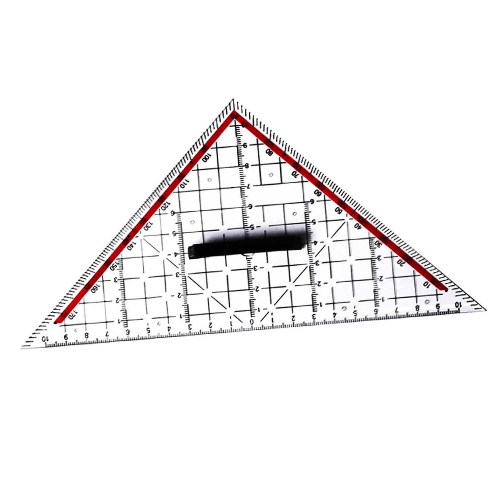 Triangle Ruler 25cm Triangle Angle Protractor for Student Artists Carpenter