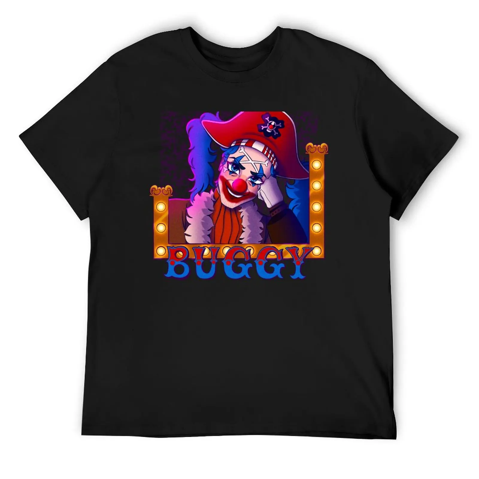 

Buggy The Clown T-Shirt plus size clothes anime figures man clothes vintage graphic tee men graphic t shirts