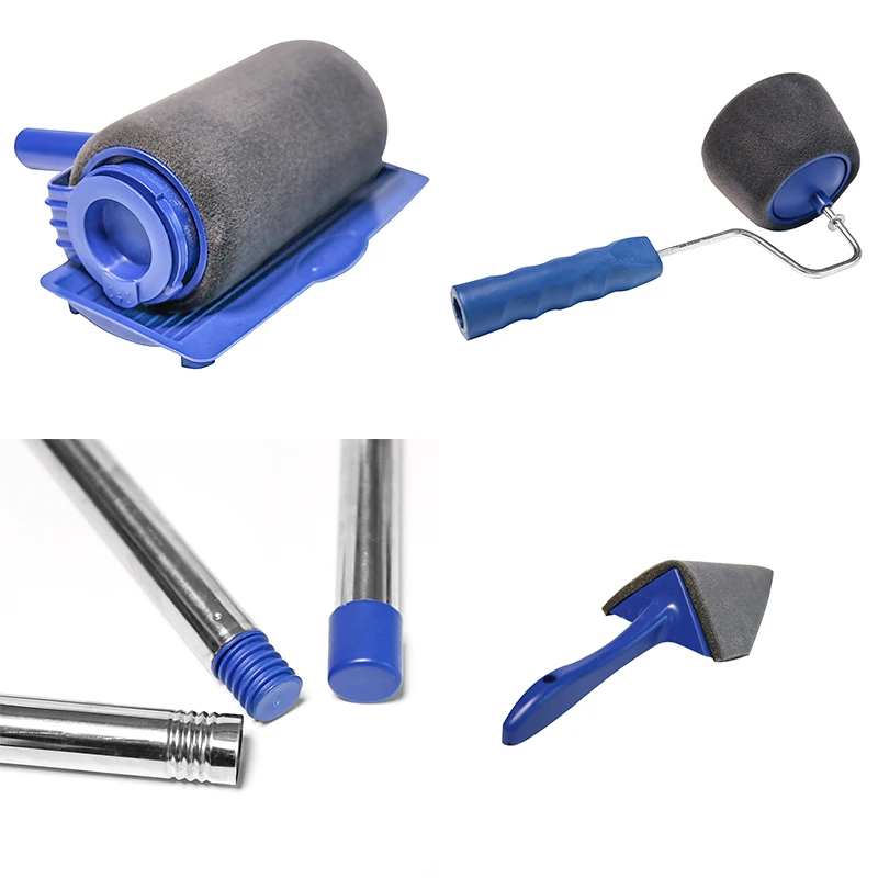 Imagem -05 - Multifuncional Rolo de Pintura Racer Faça Você Mesmo Casa Corredor Pintura Pro Pincel para Decoração Parede com Costura