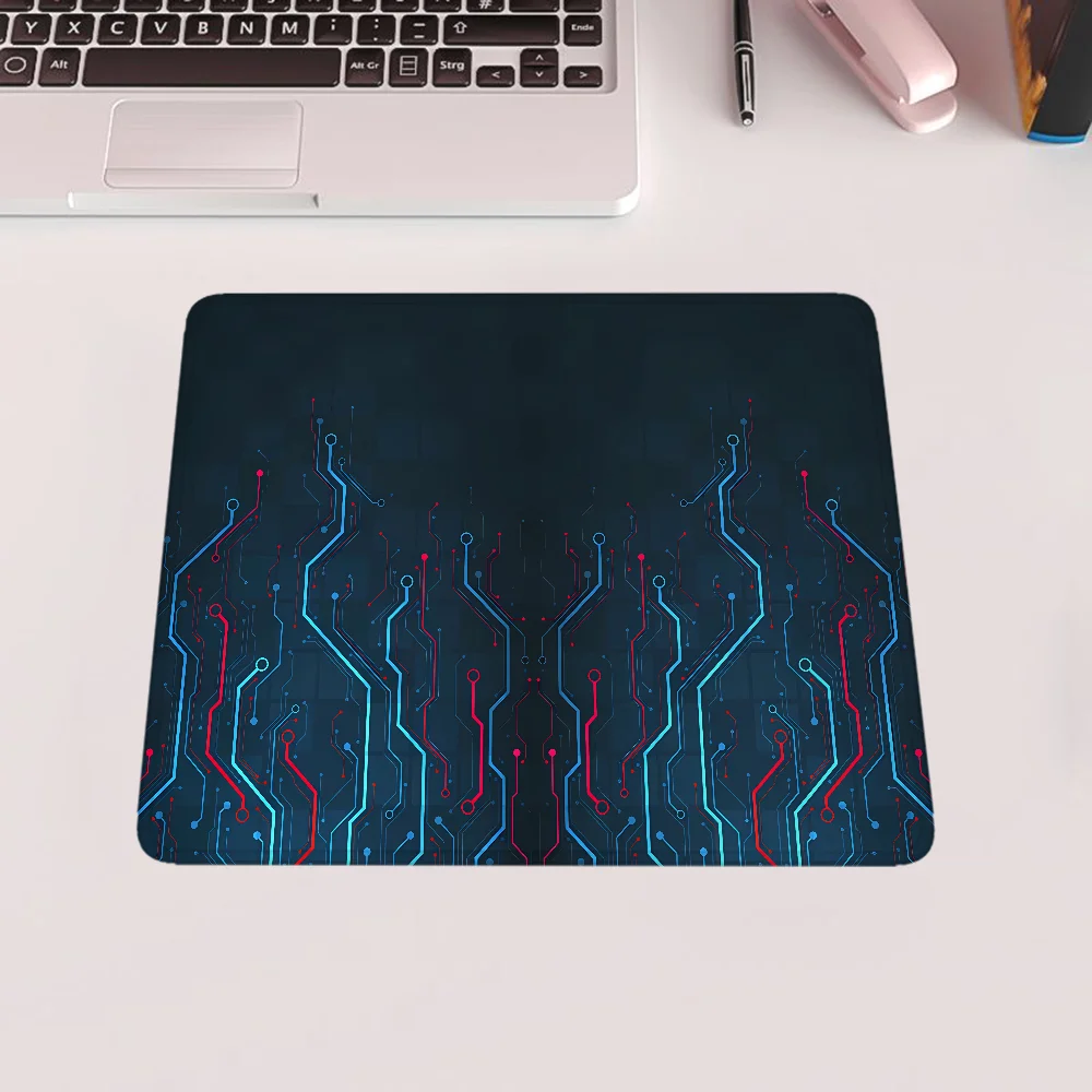 Circuits Mousepad Company Rubber Mat Gaming Mouse Pad Anime Desk Accessories Game Mats Pc Gamer Girl Mause Laptop Computer Table