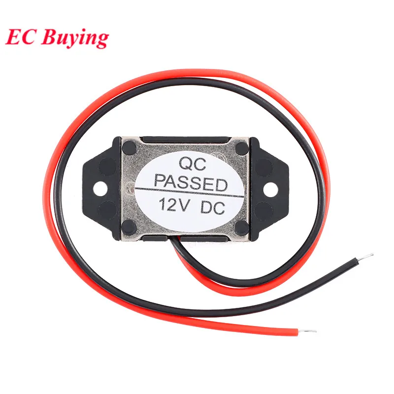 2Pcs/1pc 2315 활성 버저 DC 12V 기계식 진동 버저 알람 사운드 스피커 23*15 23x15mm