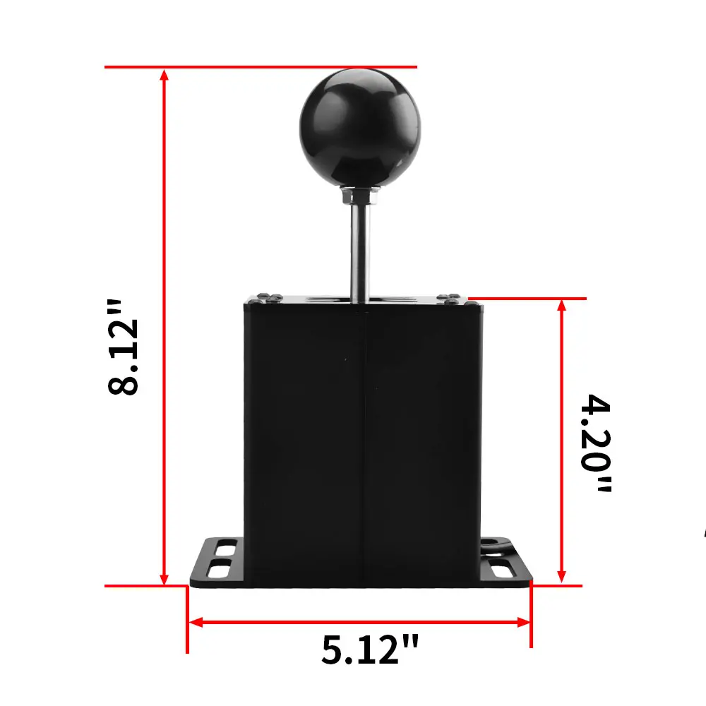 

High Quality 16Bit Hall Sensor USB Handbrake Simulation System with Gear Shifter for Racing Games Compatible with G25/27/29 T300