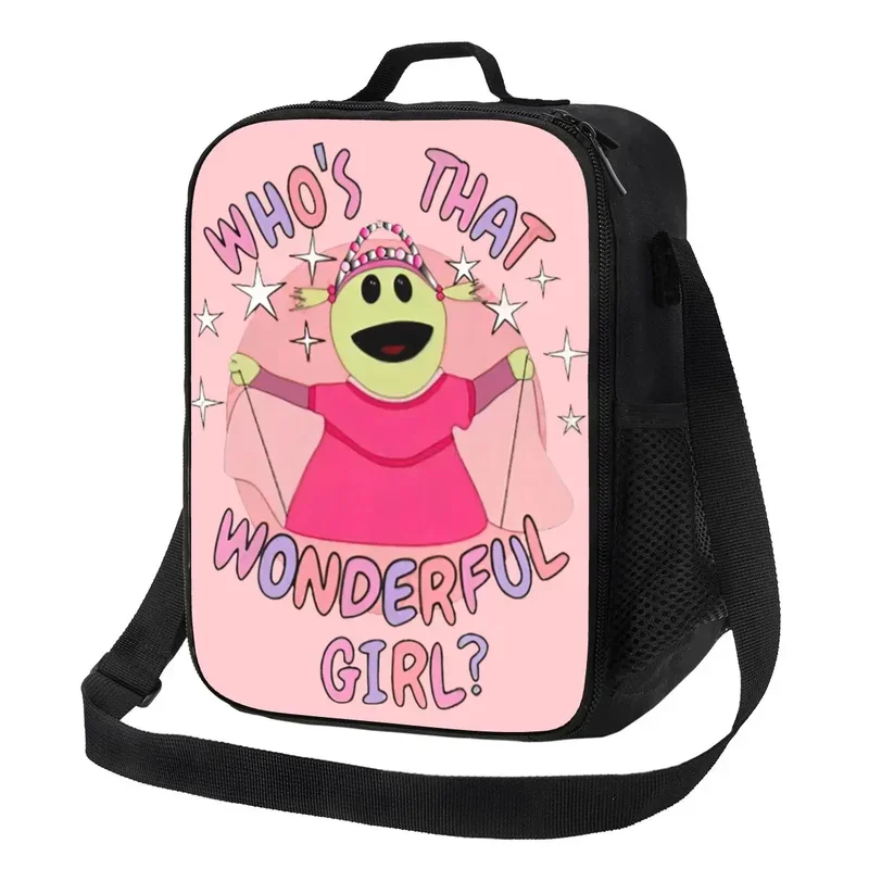 Cartoon Nanalan Lunch Bag Wonderful Girl Outdoor Picnic Lunch Box For Unisex Kawaii Print Thermal Lunch Bags Oxford Cooler Bag