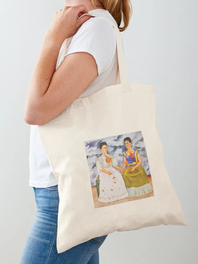 The two Fridas Tote Bag bag for beach tote bag woman Canvas Tote