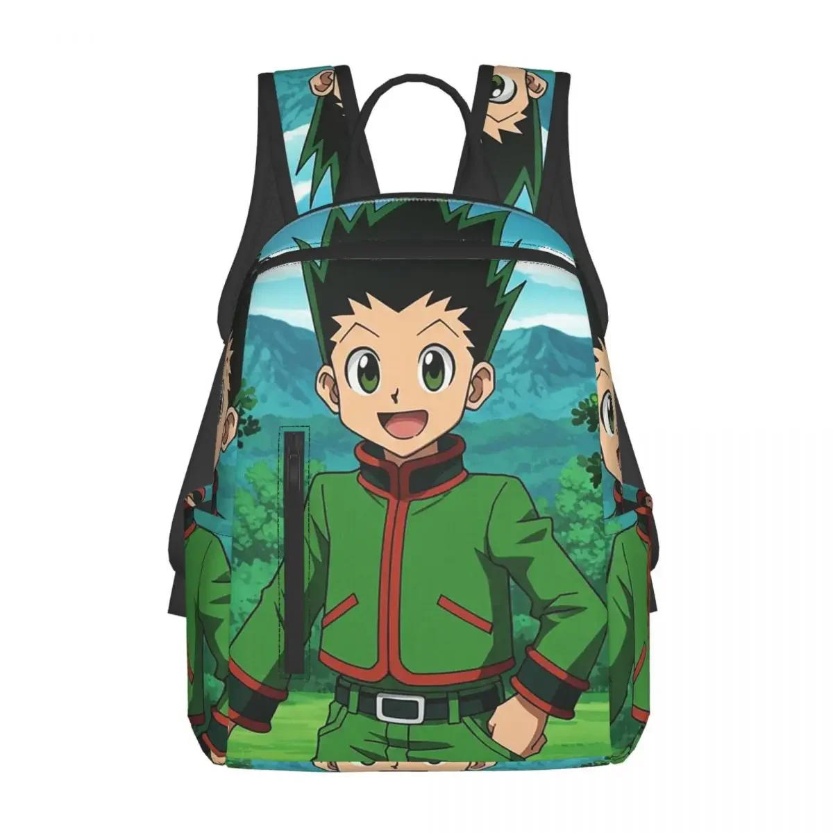 

Anime Hunter X Hunter Backpack Large Capacity Kids BookBag School Bag Shoulder Bags for Men Women
