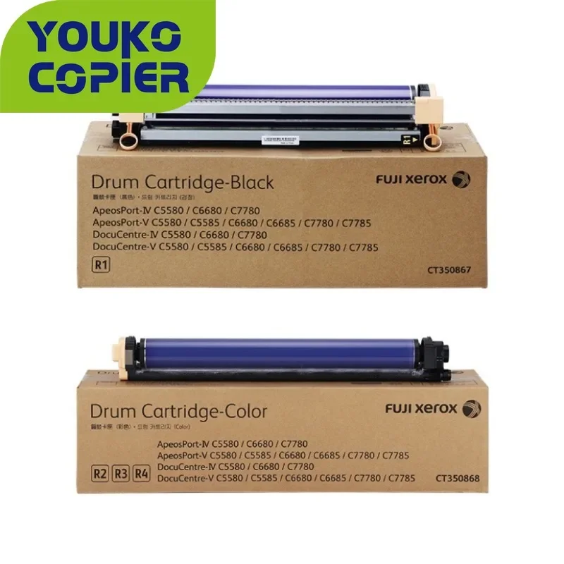 1pc 013R00655 013R00656 Original US Version Black / Color Drum Cartridge for Xerox 700 700i 770 Digital Color Press