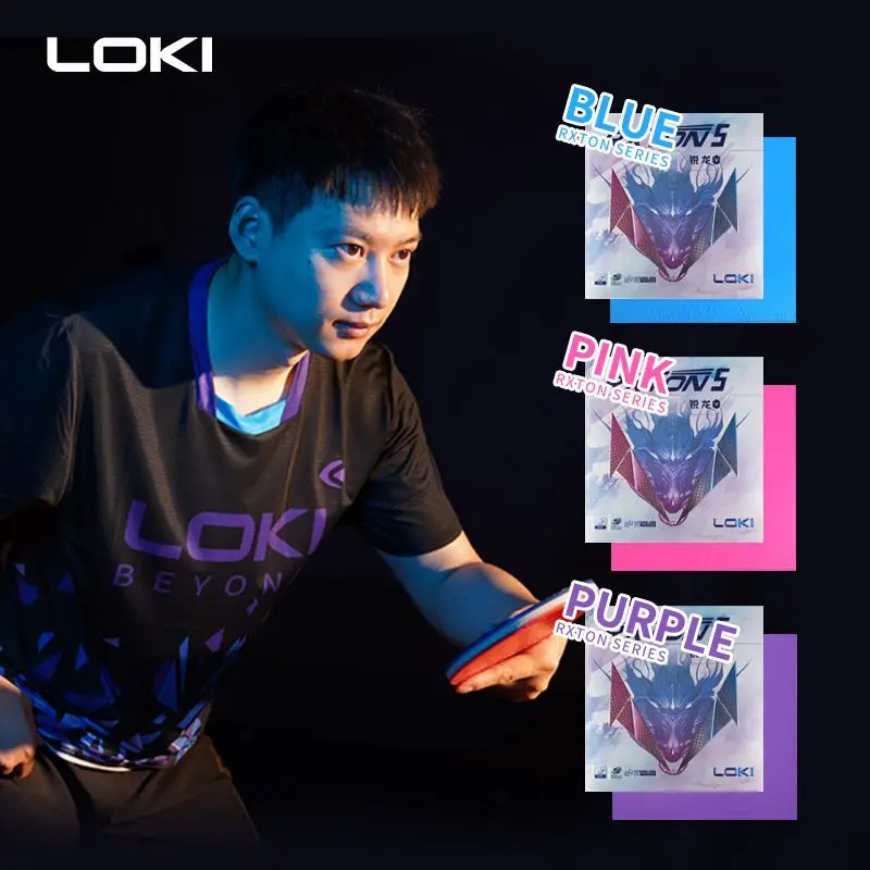 LOKI RXTON 5, высокоэластичная резина для настольного тенниса