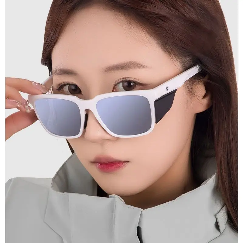 

Kapvoe Polarized Glacier Sunglasses Fashion Sports Sunglasses Men Cycling Glasses Women Glasses Windproof UV400 Glasses Fishing