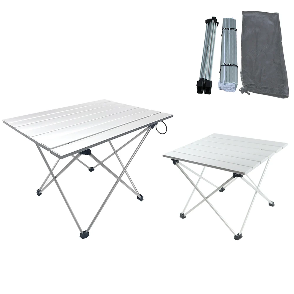 

Camping Table Pliante Ultralight Folding Tables For Outdor Hiking Garden Party Dinner Picnic BBQ Foldable Aluminum Desk