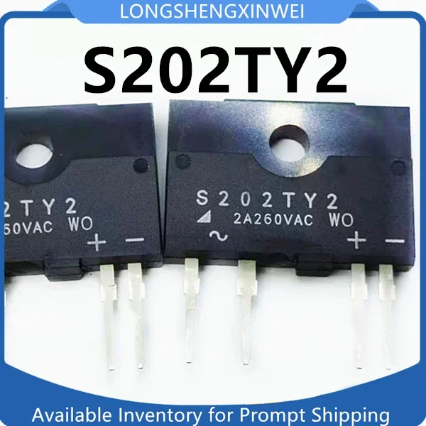 1PCS  S202TY2 Solid-state Relay Directly Inserted Into SIP4 NEW