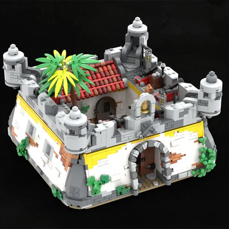 

2791pcs MOC Broadbrick Fortess Classic Edition Pirates Modular Fort Diorama Building Blocks Creative Assembly Collector Gift