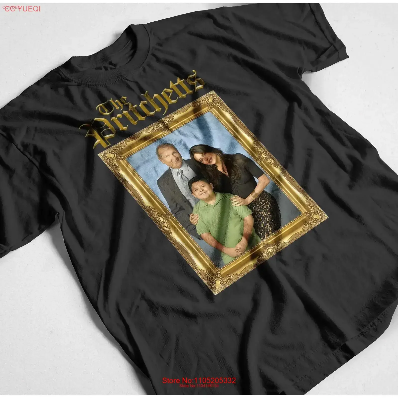 Modern Family T Shirt TV Show Merch Pritchett Portrait Jay Cam Mitch Claire Phil Dunphy Fam vintage Washed