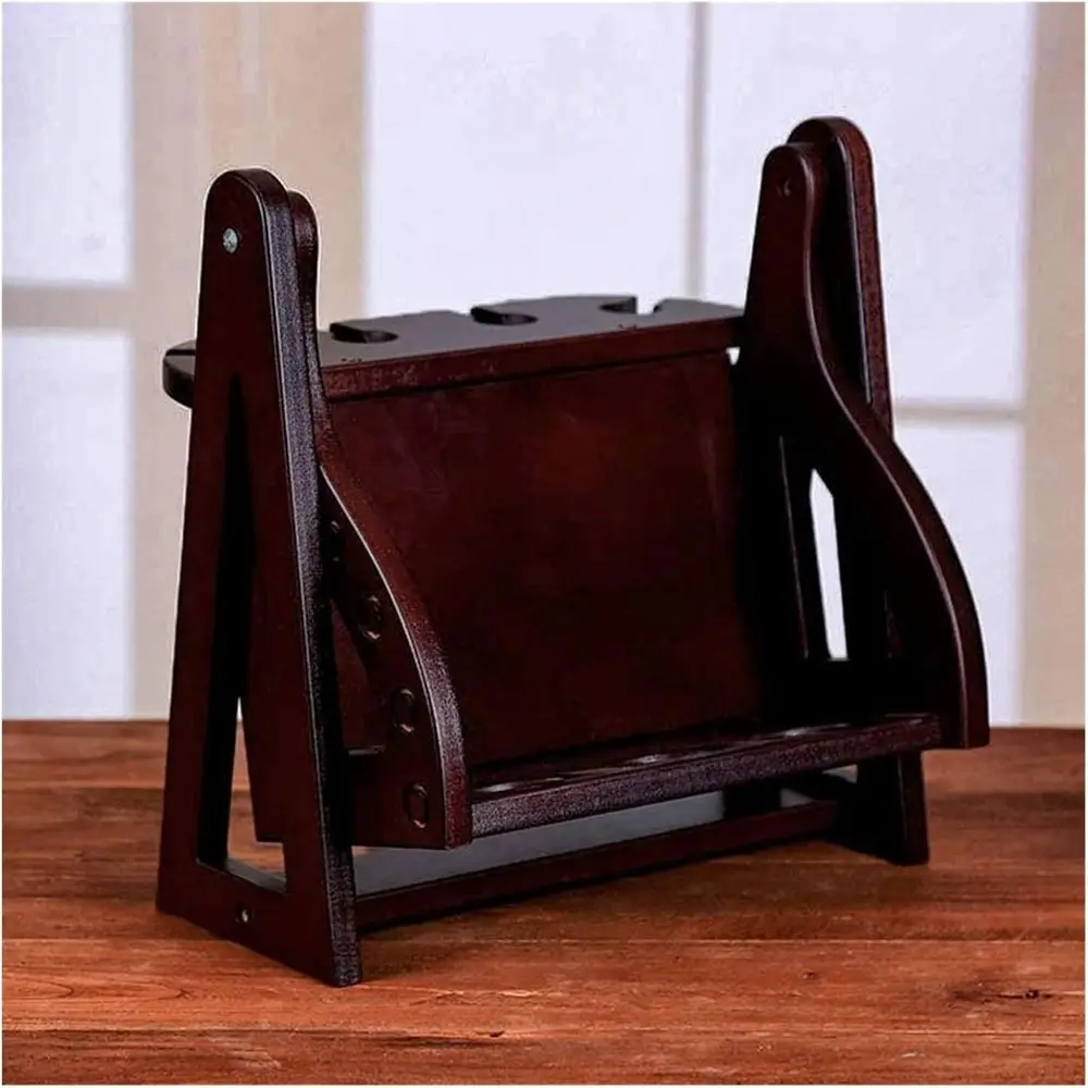 

Wooden Wine Rack for Glass and Bottle Storage - Home Display Stand