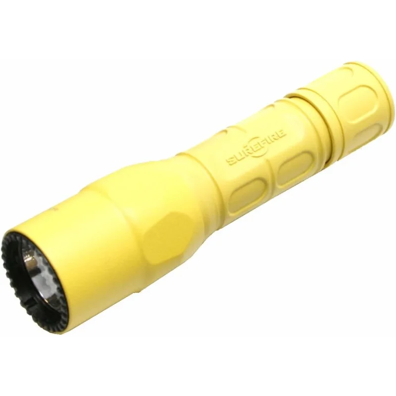 

G2X Pro Dual-Output LED Flashlight with click switch, Yellow