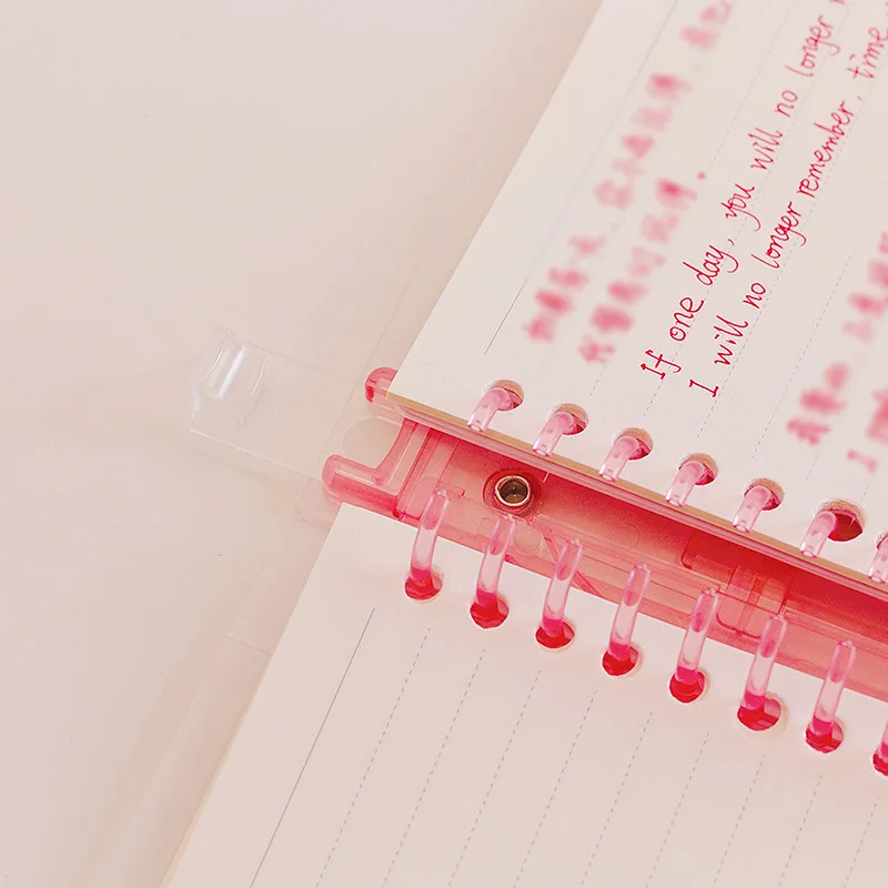 B5/A5 Loseblatt-Notizbuch, 60 Blatt, mit Bindemittel ausgekleidetes Buch, Kawaii-Notizset, koreanisches Briefpapier, Schule, Bürobedarf, Studenten, Schreiben – Detail 4