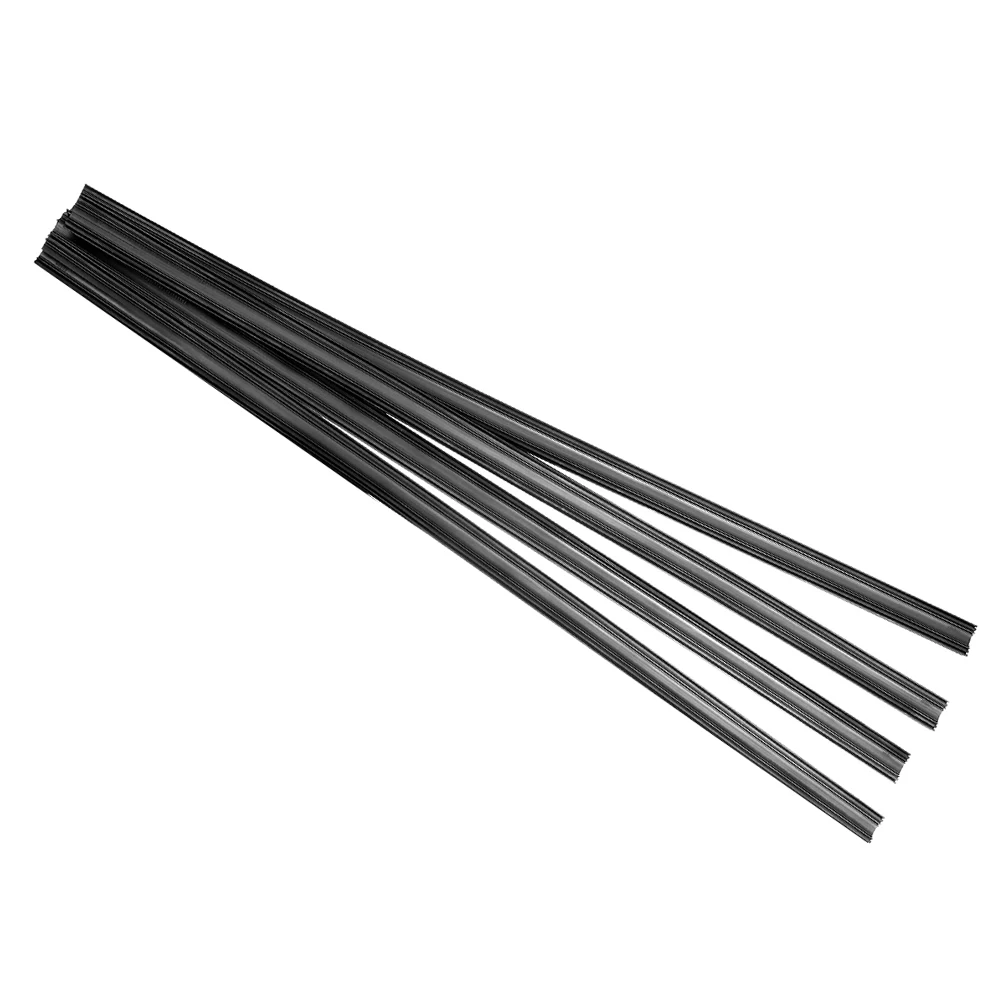 

4pcs Windshield Wiper Rubber Strip Replacement Refill For Car Window Wiper Blades Frameless Insert All-Weather Durable