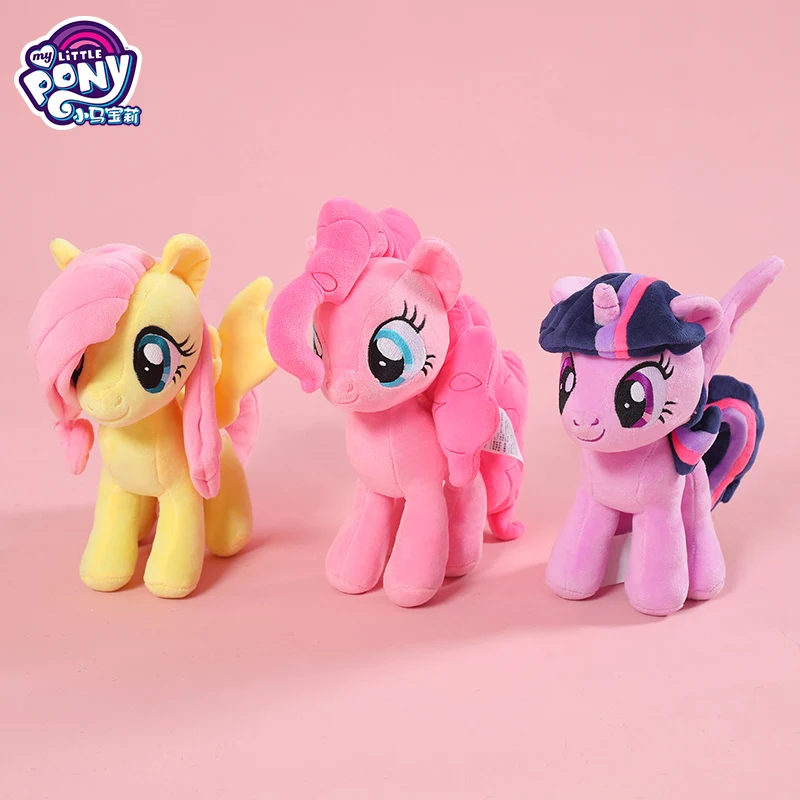 30cm Miniso My Little Pony peluche Anime Twilight Sparkle Fluttershy Pinkie Pie My Little Pony farcito ornamento bambola ragazza regalo