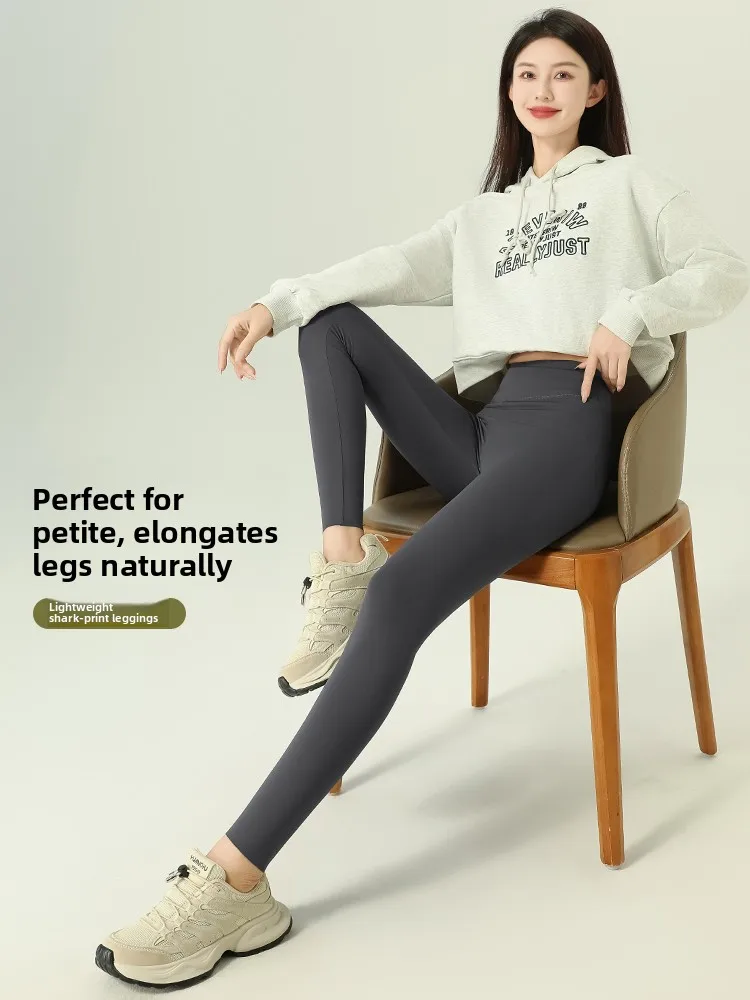 กางเกงโยคะเอวสูง ฟิตเนส กระชับรูปร่าง กางเกงขายาว ฤดูใบไม้ร่วง ฤดูหนาว กางเกงเลกกิ้งเอวสูง กางเกงทรงกระบอก