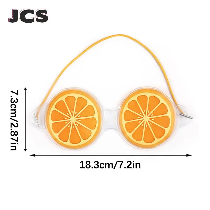 Fruit Ice Compress Sleeping Eye Mask Relieve Fatigue Remove Dark Circle Cooling Relaxation Cute Eye Mask Eye Care Tools