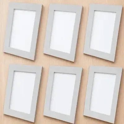 30pcs Inner Liner Card Paper Pre-Cut Picture Mat For Photos Artworks Display Frame Support Durable Use Home Decor Photo