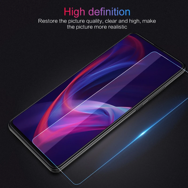 1 Uds. Película protectora de vidrio templado normal ONRedrice K20 Pro cubierta protectora de pantalla de teléfono