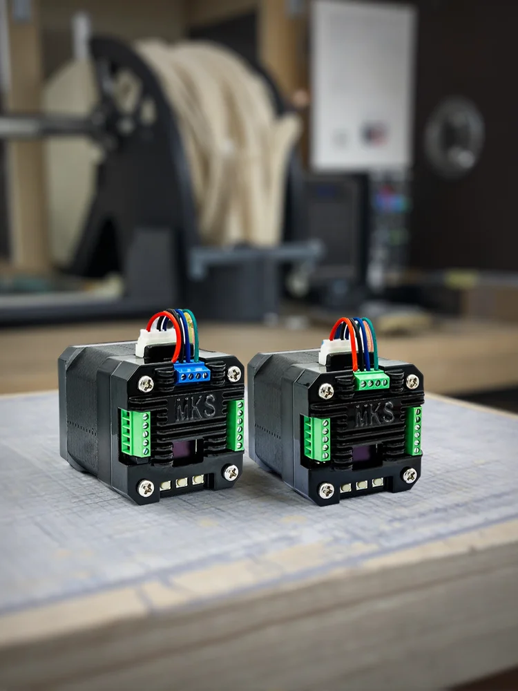 Sterownik silnika krokowego z zamkniętą pętlą sprzężenia zwrotnego Makerbase MKS SERVO42D CAN RS485 NEMA17 do płyty głównej MKS, do laserowego grawerki CNC, drukarki 3D — zdjęcie produktu 7