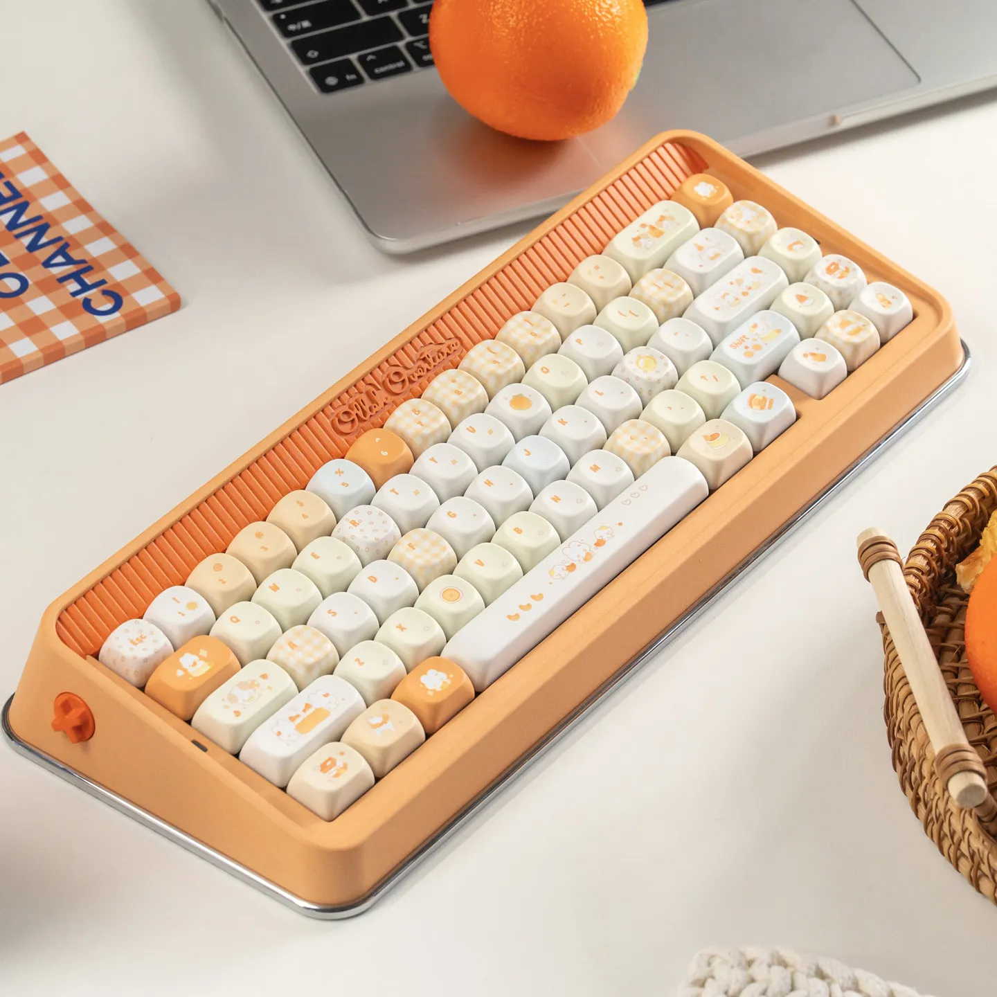136 PBT Keycaps MOA Cherry Profile Double Shot Customization Keycap for Alice ANSI ISO Layout MX Switches Keyboard Accessorie