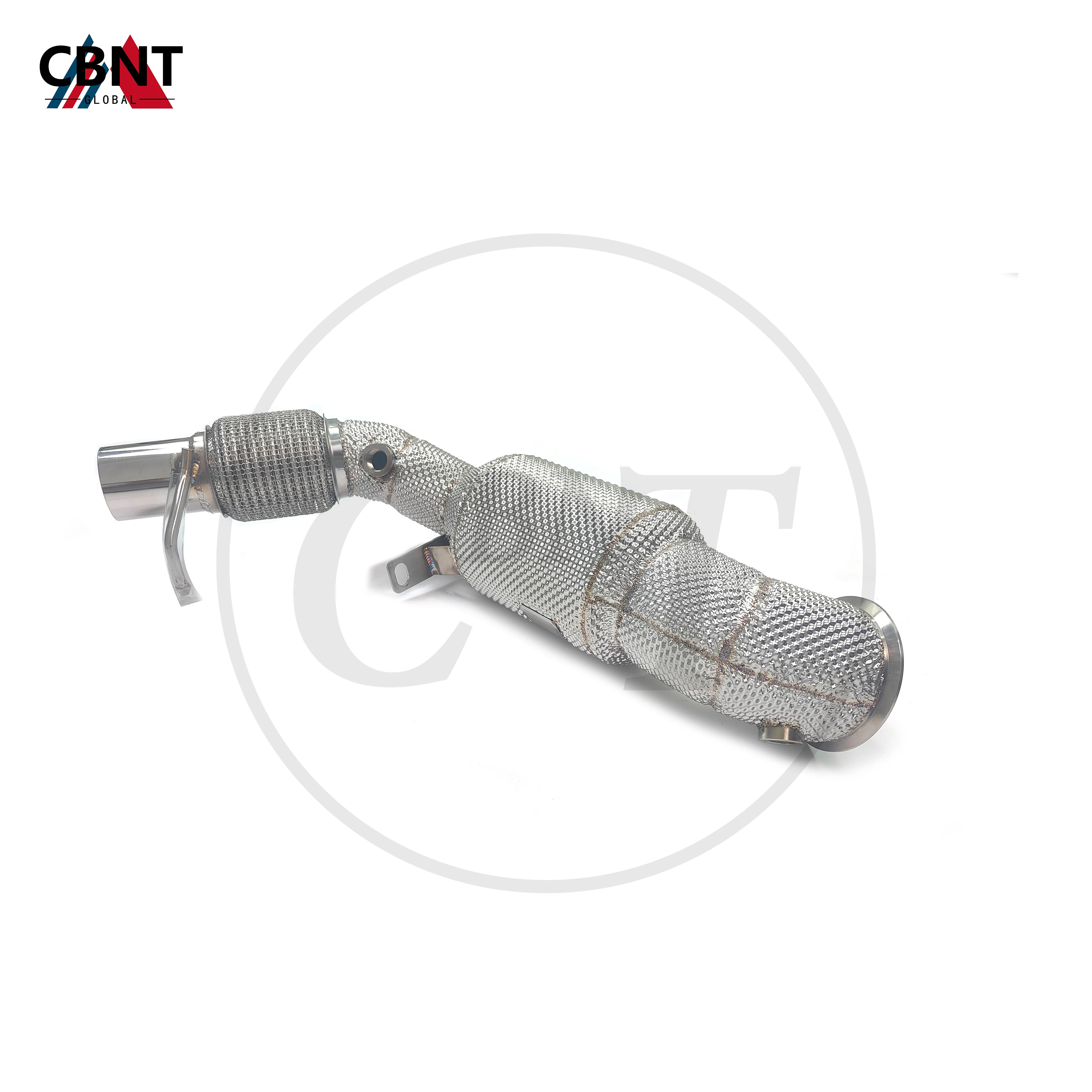 

CBNT Exhaust System Catted/Catless Downpipe for BMW F30 N13 316i 318i 118i Accessories High Flow Performance Racing Pipe